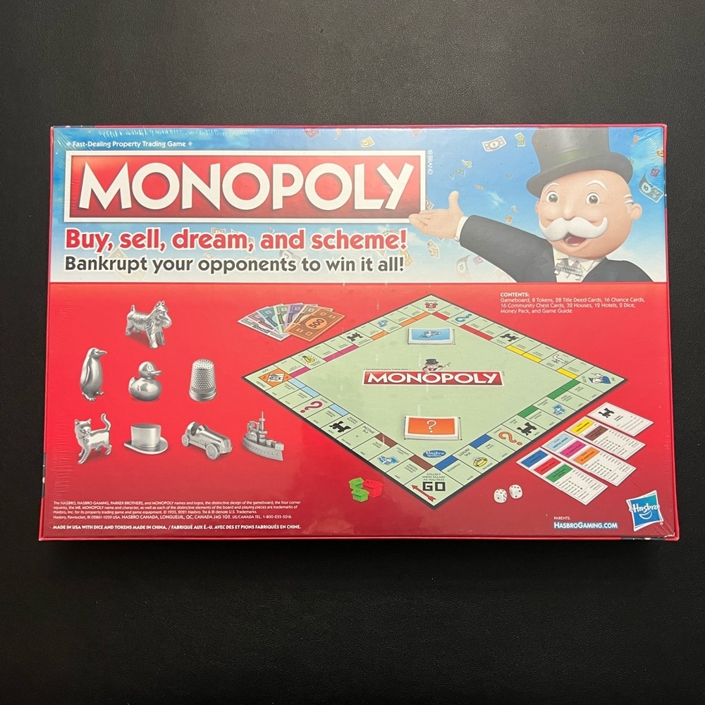 Hasbro Monopoly Board Game - Picture 2 of 2